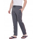Stylcozy Men's Regular Fit Grey Track pants