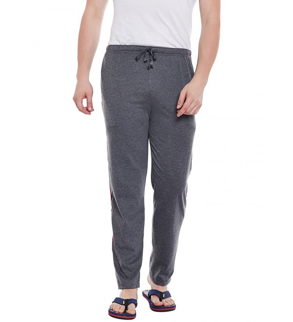Stylcozy Men's Regular Fit Grey Track pants