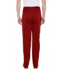 Stylcozy Men's Regular Fit Maroon Track pants