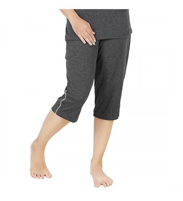 Buy Stylcozy Women Grey Color Capri Online at Best Prices in India