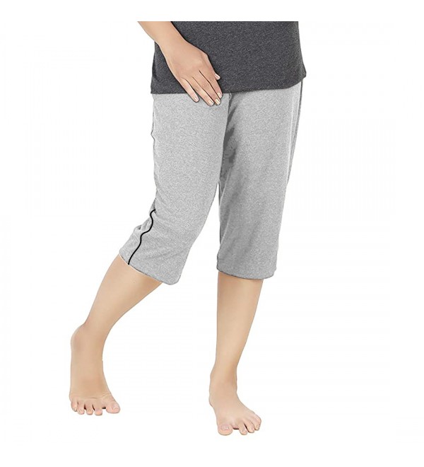 Buy Stylcozy Women Light Grey Capri Color Online at Best Prices in India